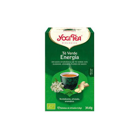 YOGI TEA TÉ VERDE ENERGÍA