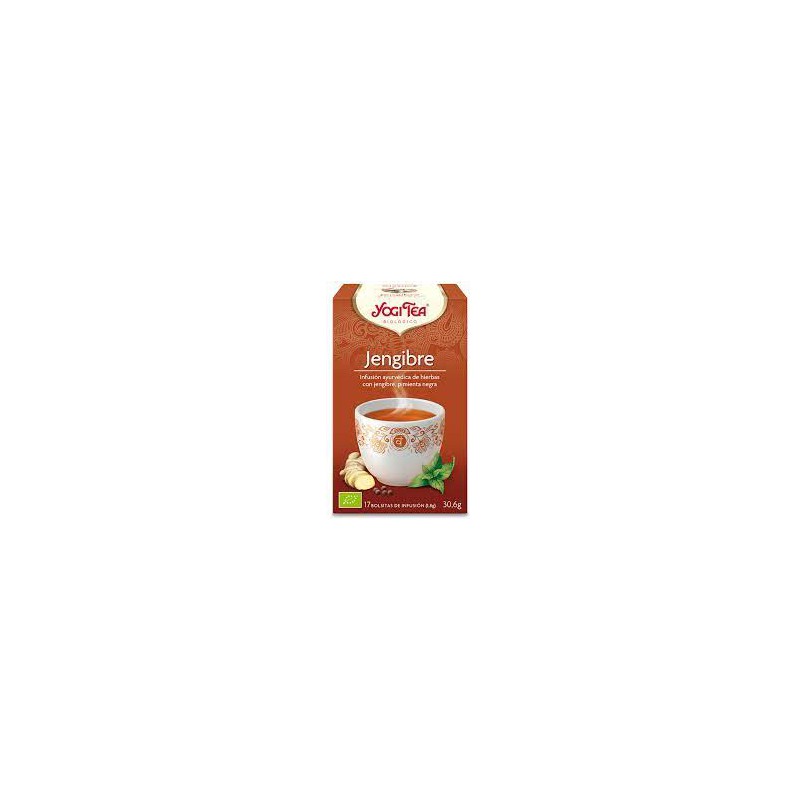 YOGI TEA JENGIBRE 17 FILTROS YOGI TEA