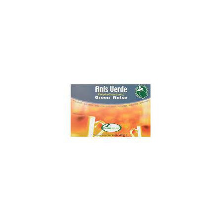 Caja con bolsitas de Anís Verde Soria Natural para infusión digestiva y gases