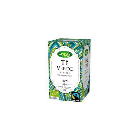 TÉ VERDE ECOLÓGICO 20 FILTROS ARTEMIS