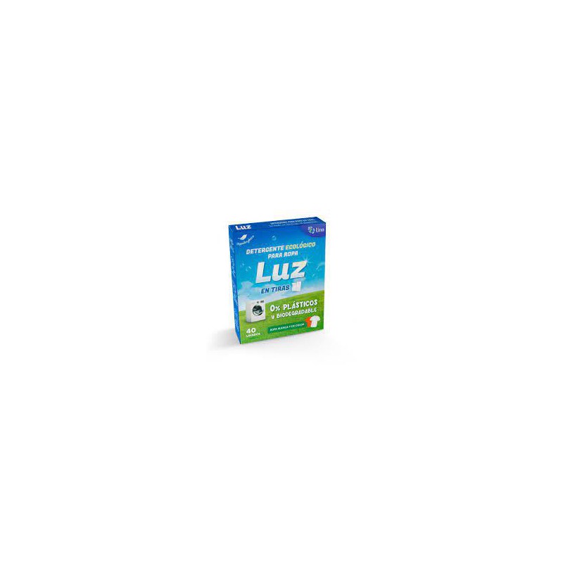 DETERGENTE TIRAS 40 LAVADOS LUZ