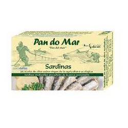 Sardinas en aceite de oliva ecológico Pan Do Mar