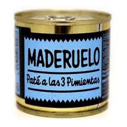 PATÉ ECOLÓGICO A LAS 3 PIMIENTAS MADERUELO