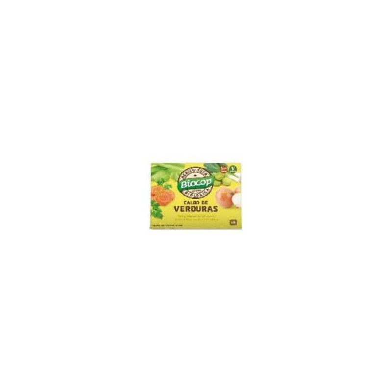 Caldo de verduras en cubitos Biocop