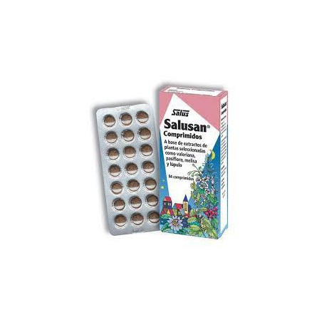Caja de Salusan de laboratorios Salus con 84 comprimidos para el sistema nervioso