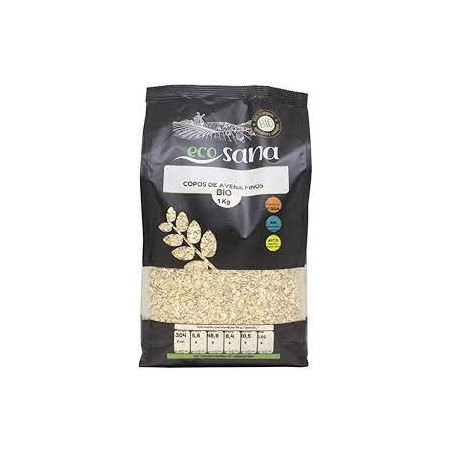 COPOS DE AVENA FINOS ECOLÓGICOS 1 KG ECOSANA