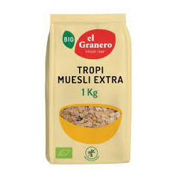 TROPI MUESLI ECOLÓGICO 1KG EL GRANERO