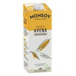 BEBIDA DE AVENA SIN GLUTEN MONSOY