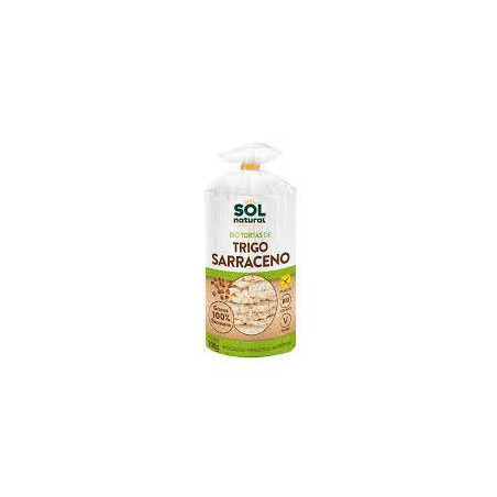 Tortas de Trigo Sarraceno Sin Gluten Ecológicas Sol Natural