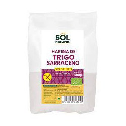 Harina ecológica de trigo sarraceno Sin Gluten Sol Natural