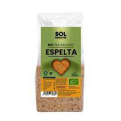 Pan rallado de espelta ecológico Sol Natural