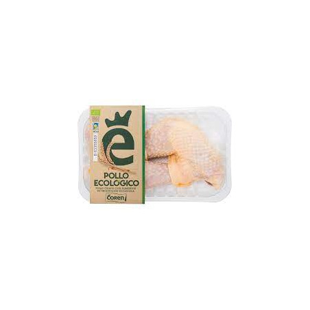 MUSLOS DE POLLO ECOLÓGICOS EN BANDEJA COREN