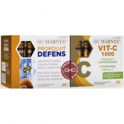 PACK: PROPOLVIT + VITAMINA C LIPOSOMADA. MARNYS