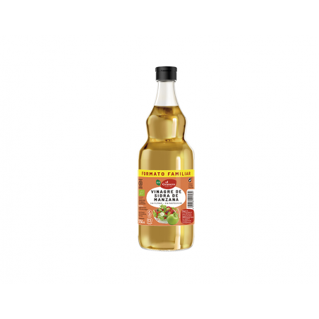 VINAGRE DE SIDRA DE MANZANA SIN FILTRAR ECOLÓGICO. EL GRANERO