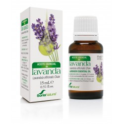 ACEITE ESENCIAL LAVANDA 15ML SORIA NATURAL