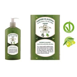 JABÓN LÍQUIDO DE ALEPO 25% CON ACEITE DE LAUREL CARONE