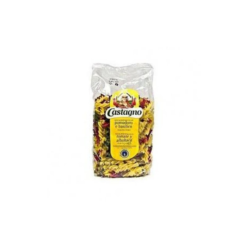 ESPIRALES DE REMOLACHA Y ALBAHACA ECOLÓGICAS 500GR CASTAGNO