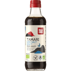 TAMARI ECOLÓGICO 25% MENOS DE SAL 250ML LIMA