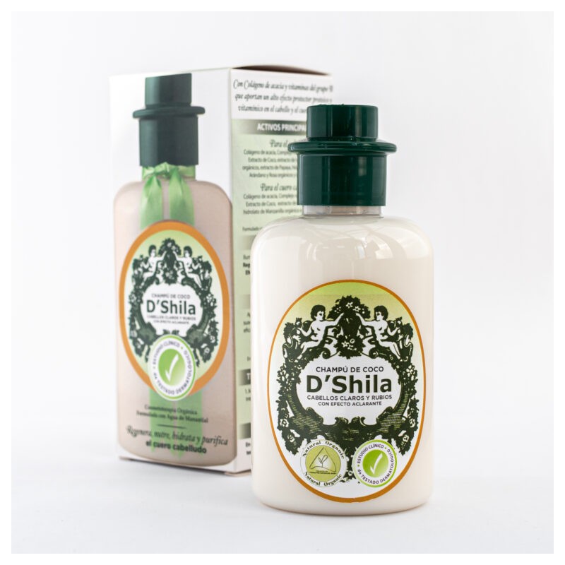 CHAMPÚ PROTEICO COCO 300ML D´SHILA