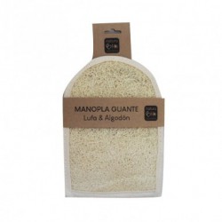 MANOPLA GUANTE LUFA & ALGODÓN NATURA SPA