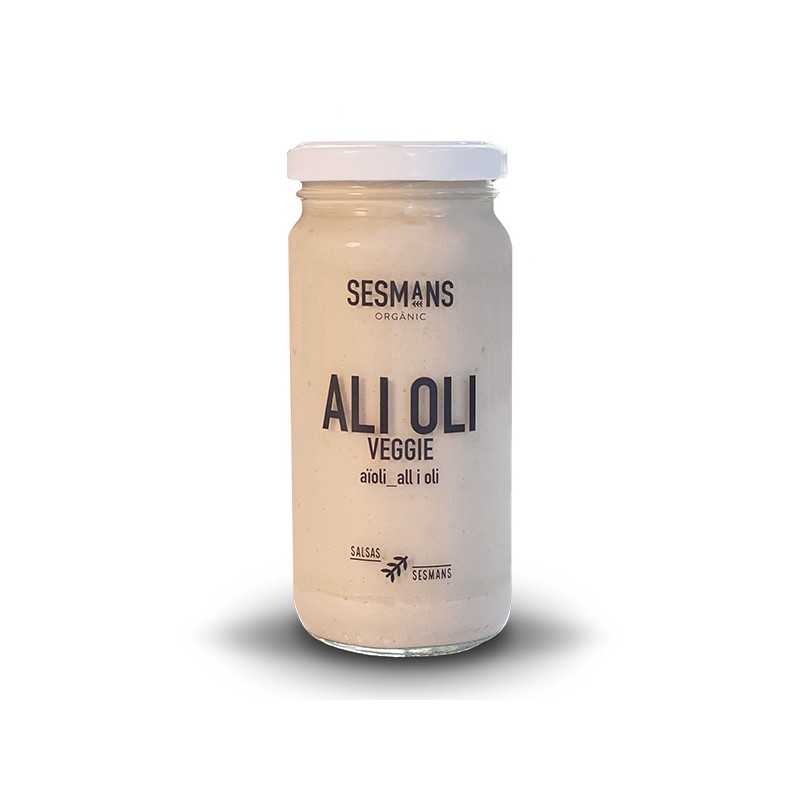 SALSA ALI OLI VEGGIE ECOLÓGICA 240ML SESMANS