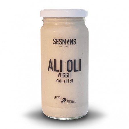 SALSA ALI OLI VEGGIE ECOLÓGICA 240ML SESMANS
