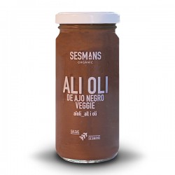 SALSA ALI OLI AJO NEGRO ECOLÓGICO 240ML SESMANS