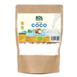 Leche en polvo de coco ecológica Sol Natural
