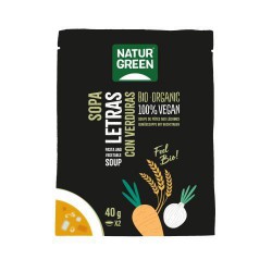 SOPA DE LETRAS CON VERDURAS BIO 40GR NATURGREEN