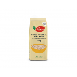 ARROZ INTEGRAL HINCHADO ECOLÓGICO 125GR EL GRANERO