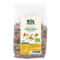 MIX DE SEMILLAS ECOLÓGICAS PARA ENSALADA 250GR SOL NATURAL