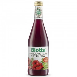 JUGO DE ARÁNDANOS ROJOS 500ML BIOTTA