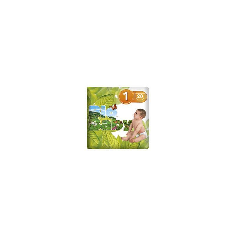 PÑAL TALLA 1 DE 3-6KG 20 UNIDADES BIOBABY