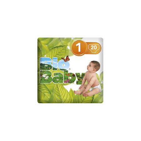 PÑAL TALLA 1 DE 3-6KG 20 UNIDADES BIOBABY