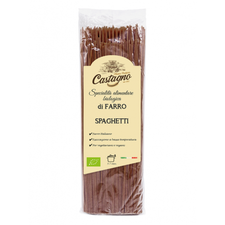 Espagueti de espelta integral Castagno