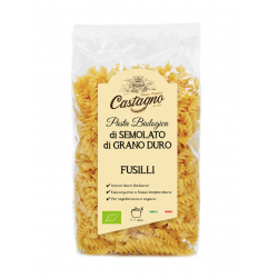 Espirales de trigo duro ecológicas Castagno