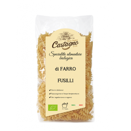 Espirales de espelta ecológicas Castagno