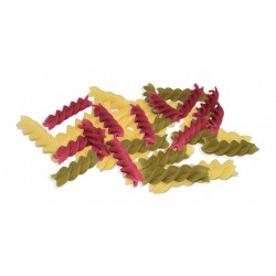 Fusilli espirales de quinoa, remolacha y albahaca ecológicas Castagno