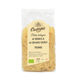 Plumas de sémola de trigo duro ecológicos Castagno