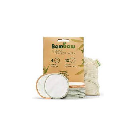 DISCOS DESMAQUILLANTES REUSE BAMBU