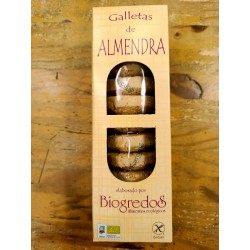 Compra al mejor precio Galletas de almendras ecológicas Biogredos en Ecotiendaverde
