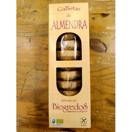 Compra al mejor precio Galletas de almendras ecológicas Biogredos en Ecotiendaverde