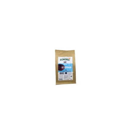 CAFÉ DESCAFEINADO MOLIDO ECOLÓGICO 250GR GUMENDI
