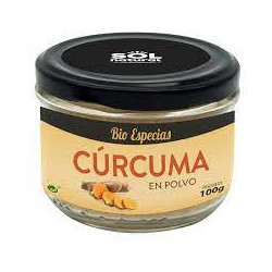CÚRCUMA EN POLVO ECOLÓGICA SOL NATURAL