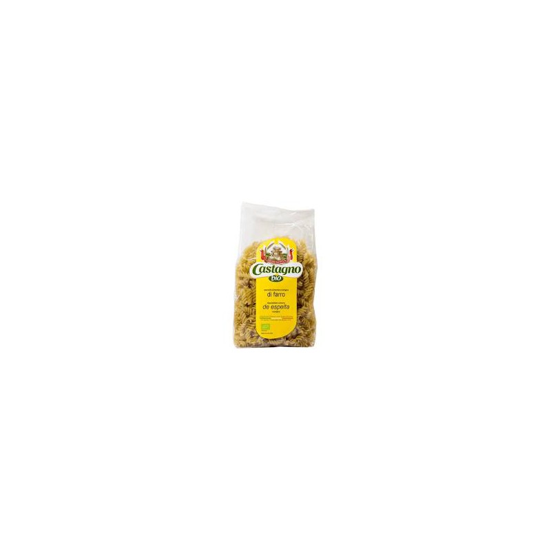 ESPIRALES DE ESPELTA ECOLÓGICOS 500GR CASTAGNO