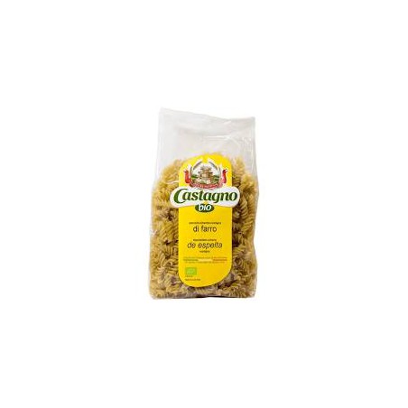 ESPIRALES DE ESPELTA ECOLÓGICOS 500GR CASTAGNO