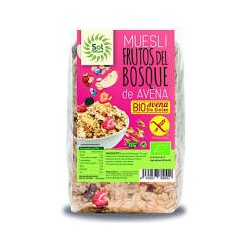 MUESLI SIN GLUTEN ECOLÓGICO CON FRUTOS DEL BOSQUE SOL NATURAL