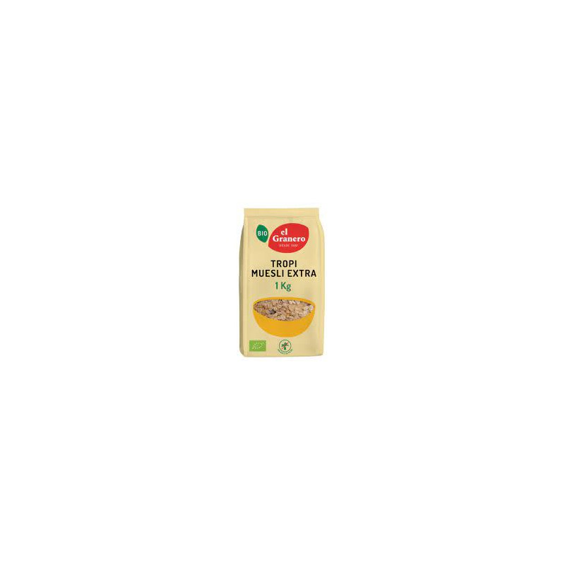 TROPI MUESLI ECOLÓGICO 1KG EL GRANERO