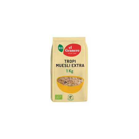 TROPI MUESLI ECOLÓGICO 1KG EL GRANERO