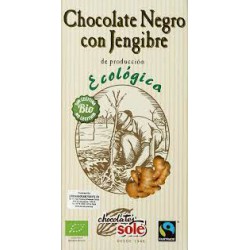 CHOCOLATE NEGRO ECOLÓGICO CON JENGIBRE SOLÉ